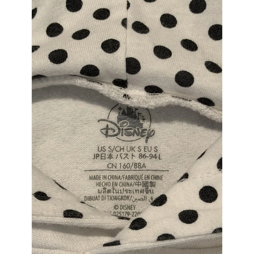 Disney Epcot Italy World Showcase Minnie Bellissima Hoodie Sweatshirt Size Small